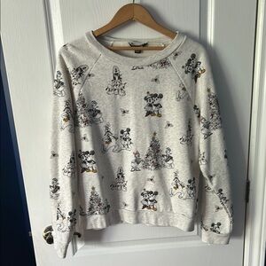 Aerie xDisney Christmas Character Print Sweatshirt